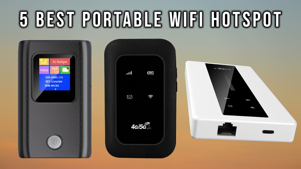 5 Best Portable Wifi Hotspots in 2026