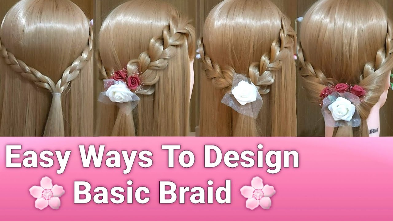 Basic Braid Hairstyling | Easy and Simple Hair Design | Bridesmaid Hair Ideas | LaBonita Hairstyle
