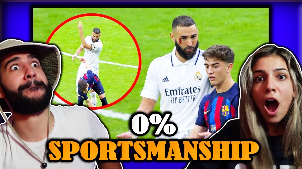 Американцы реагируют на 0% спортивного поведения в футболе!