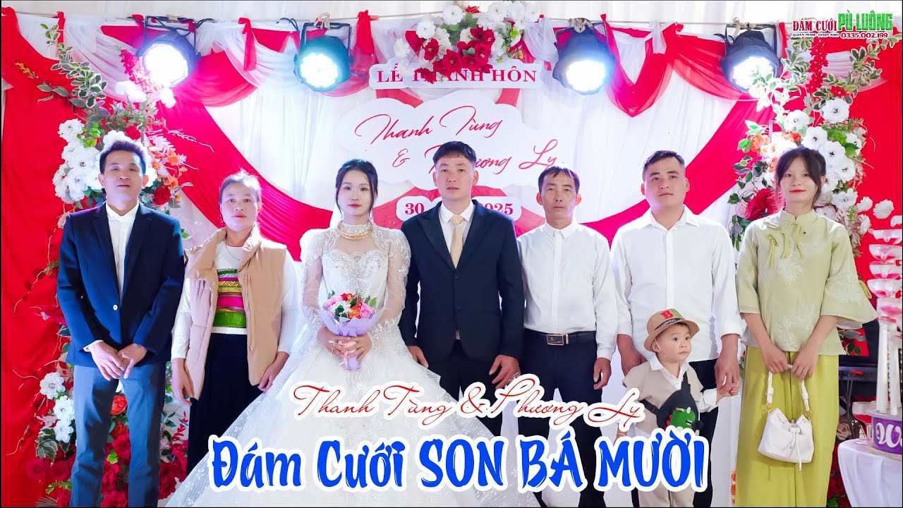 ĐÁM CƯỚI SON BÁ MƯỜI | THANH TÙNG & PHƯƠNG LY | CHÚ RỂ TÙNG ĐI ĐÓN DÂU XE MÁY NGÀY MƯA DÀI CẢ CÂY SỐ