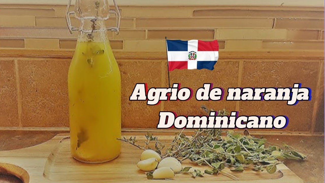 PICANTE DE NARANJA AGRIA | 100% DOMINICANO