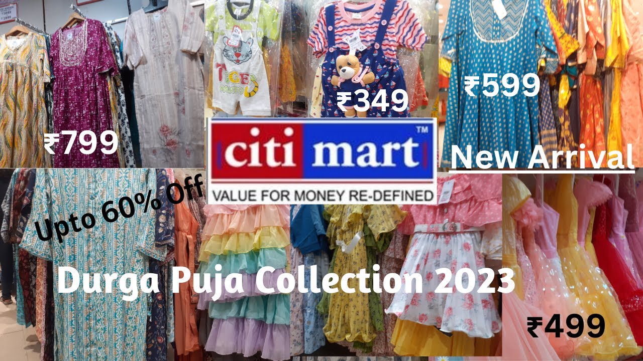 Citi Mart Kolkata Latest Durga Puja Collection 2023│Latest Offer Upto 60% Off│Citi Mart Hatibagan