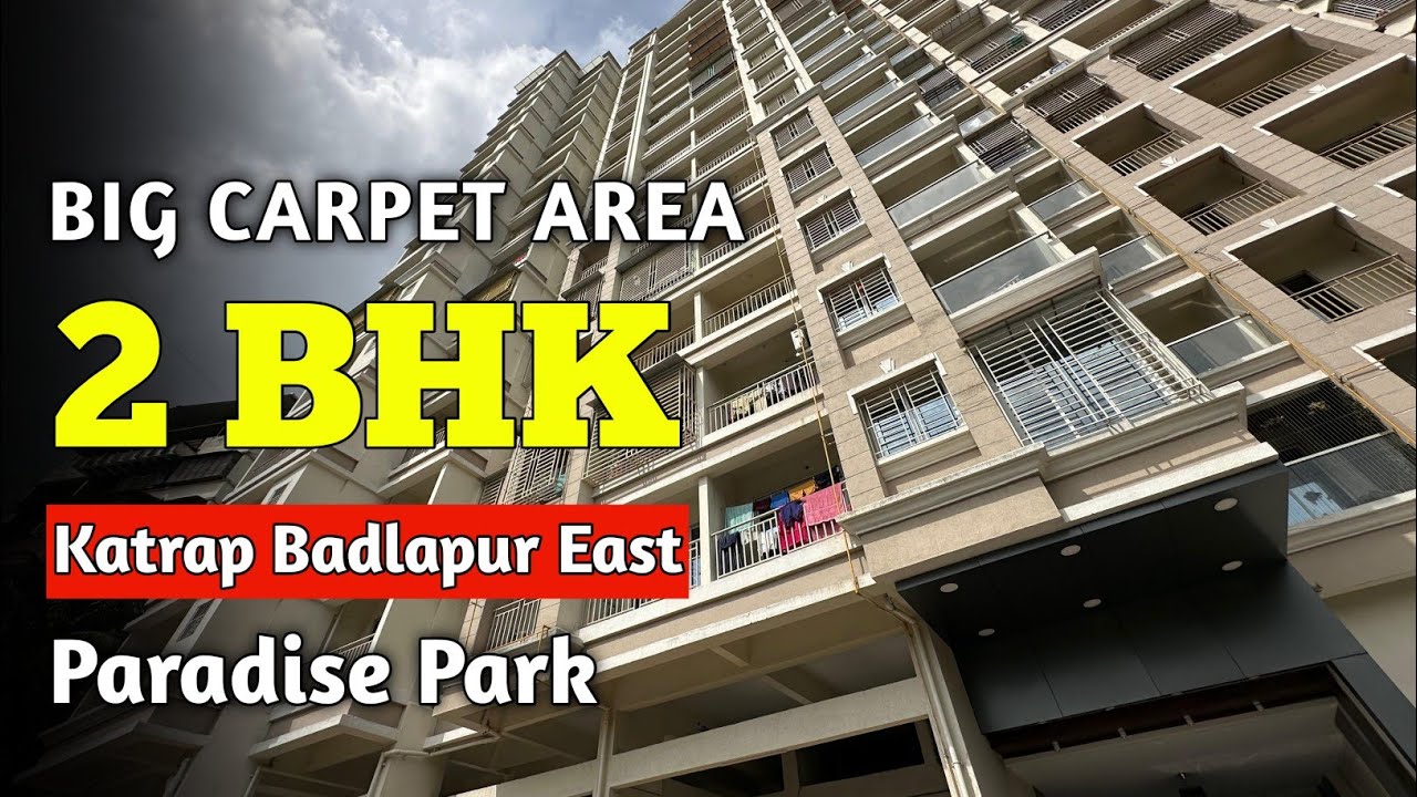 Ready To Move 2BHK in Paradise Park | 📍Ganesh Ghat Katrap Badlapur East | #bestdeal 