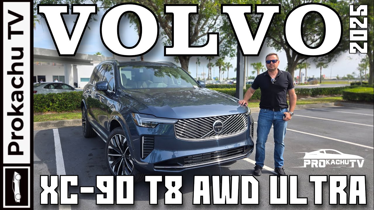VOLVO XC90 T8 2025 — Ещё швед или уже китаец? | Обзор #115 от Прокачу ТВ