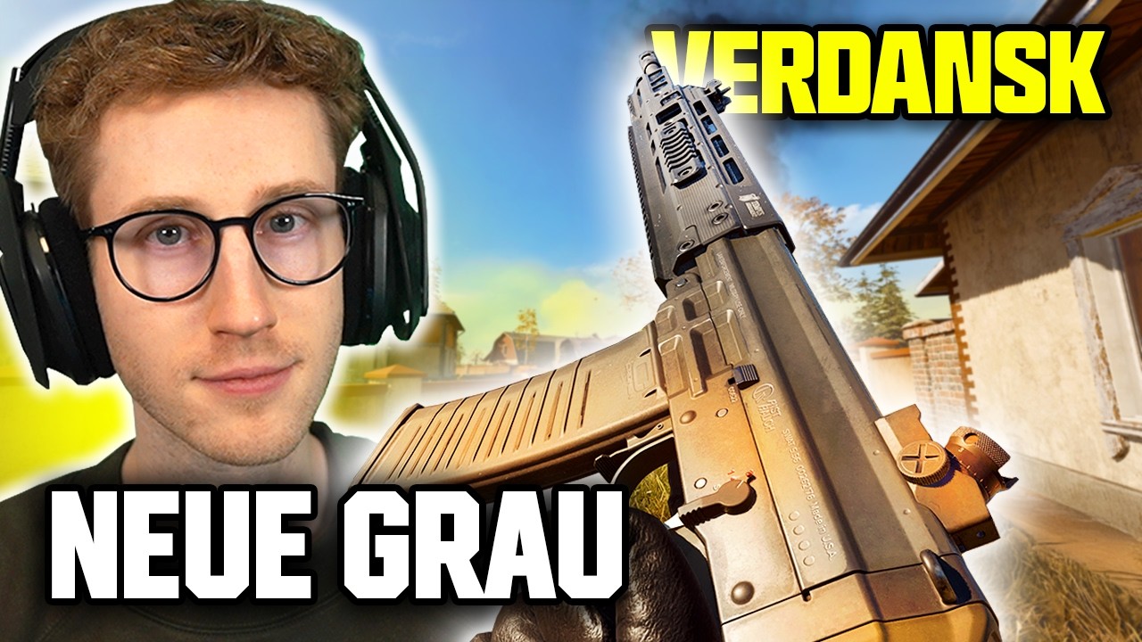 *NEUE GRAU 5.56* ist ANDERS ABER GEIL in WARZONE VERDANSK 2025!!