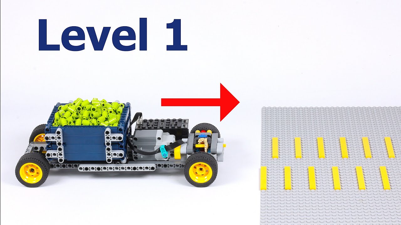 Can LEGO Cross Obstacles Without Spilling Bricks?