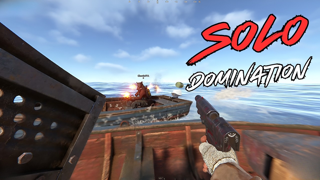 How I DOMINATE Rust Wipe Day SOLO