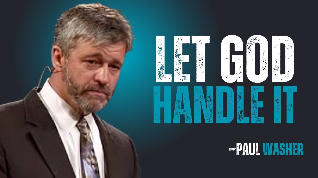 LET GOD HANDEL IT~!!\\ PAUL WASHER BEST MOTIVATION SPEECH!!#motivationspeech