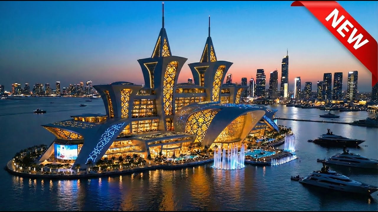 Inside Dubai’s Ultimate Mega Resort 🌊 A $1.8 Billion Palace Beyond Imagination | 4K