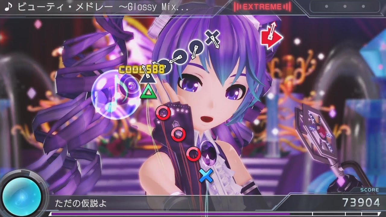 8★【初音ミク・ルカ・MEIKO】「Beauty Medley」ビューティ・メドレー 〜Glossy Mixture Extreme Perfect 【 Project Diva X HD PS4 】