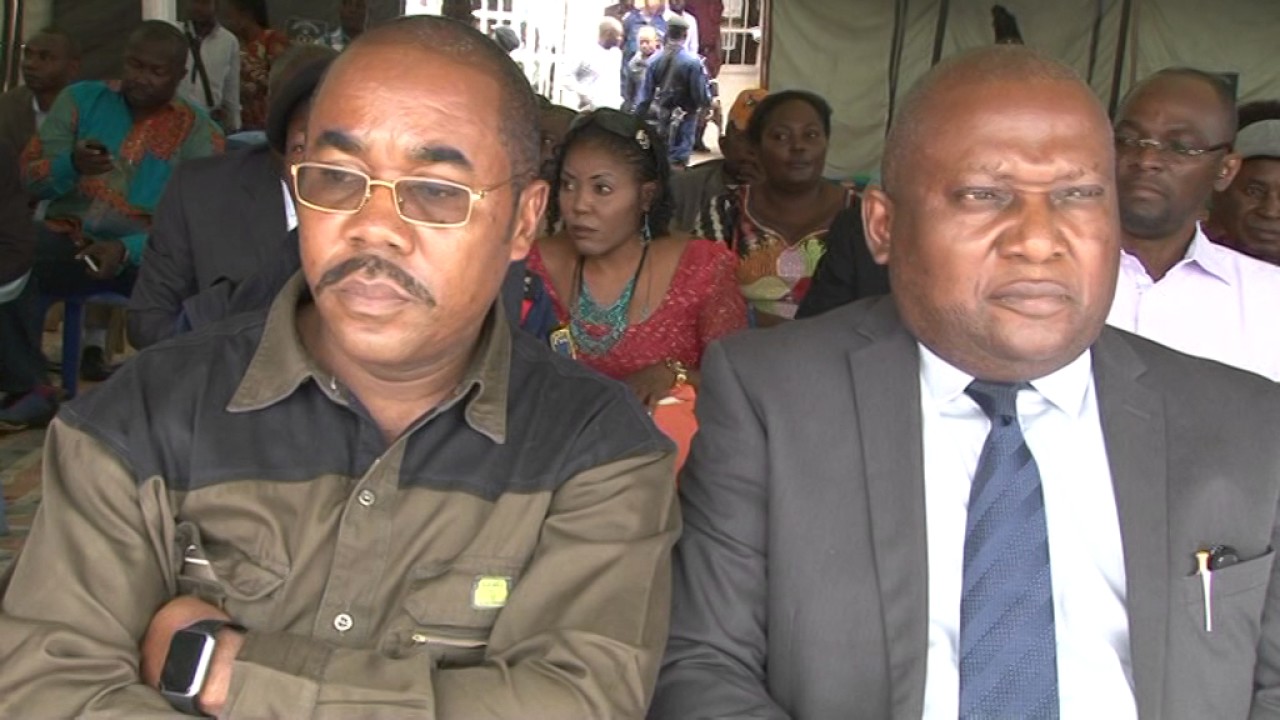 Marcellin Cishambo lance les travaux du Voirie d'UVIRA ok