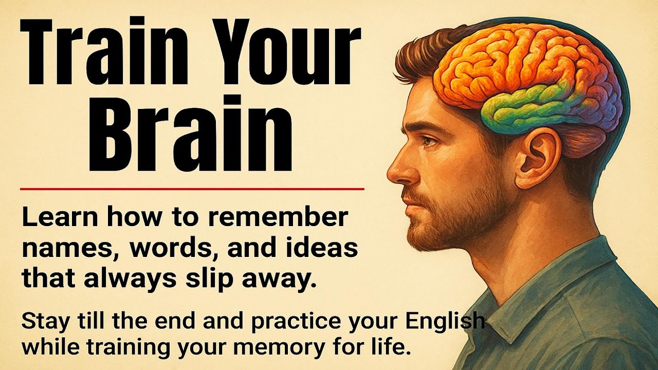 Train Your Brain to Remember Anything Forever | Boost Memory & English Learning Power