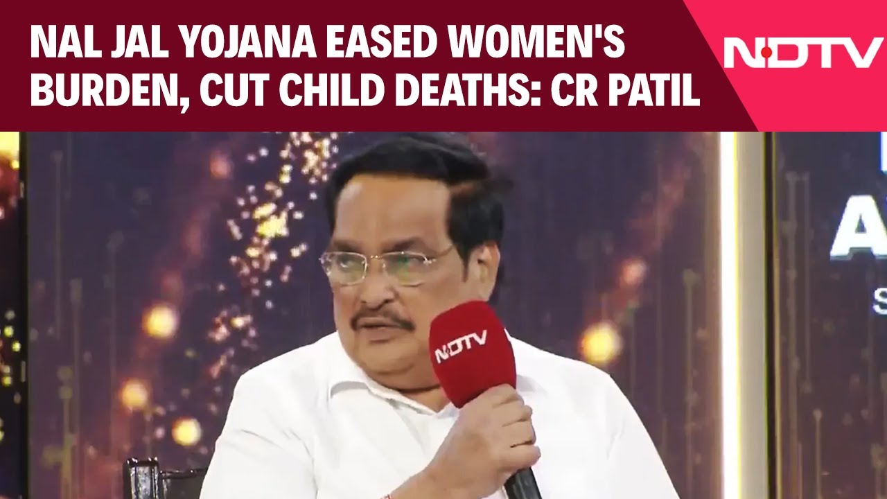 Nal Jal Yojana Eased Women's Burden, Cut Child Deaths: CR Patil