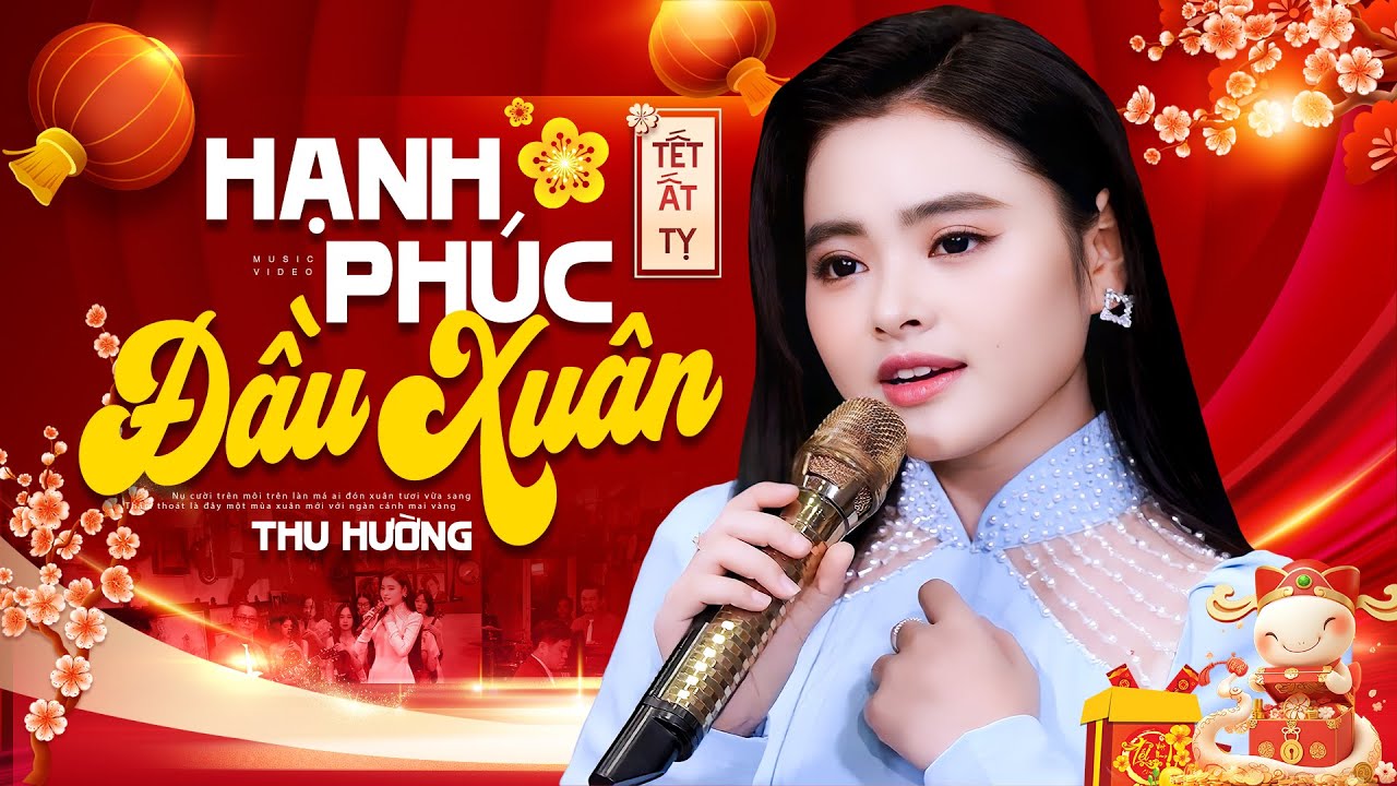 Hạnh Phúc Đầu Xuân - Thu Hường 🌸 Nhạc Xuân 2026 Mới Nhất Nghe Là Thấy Tết