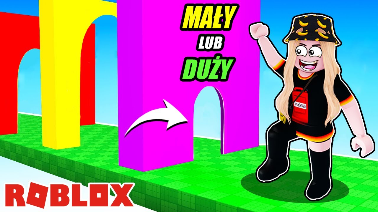 DUŻA vs MAŁA w ROBLOX! 🤪