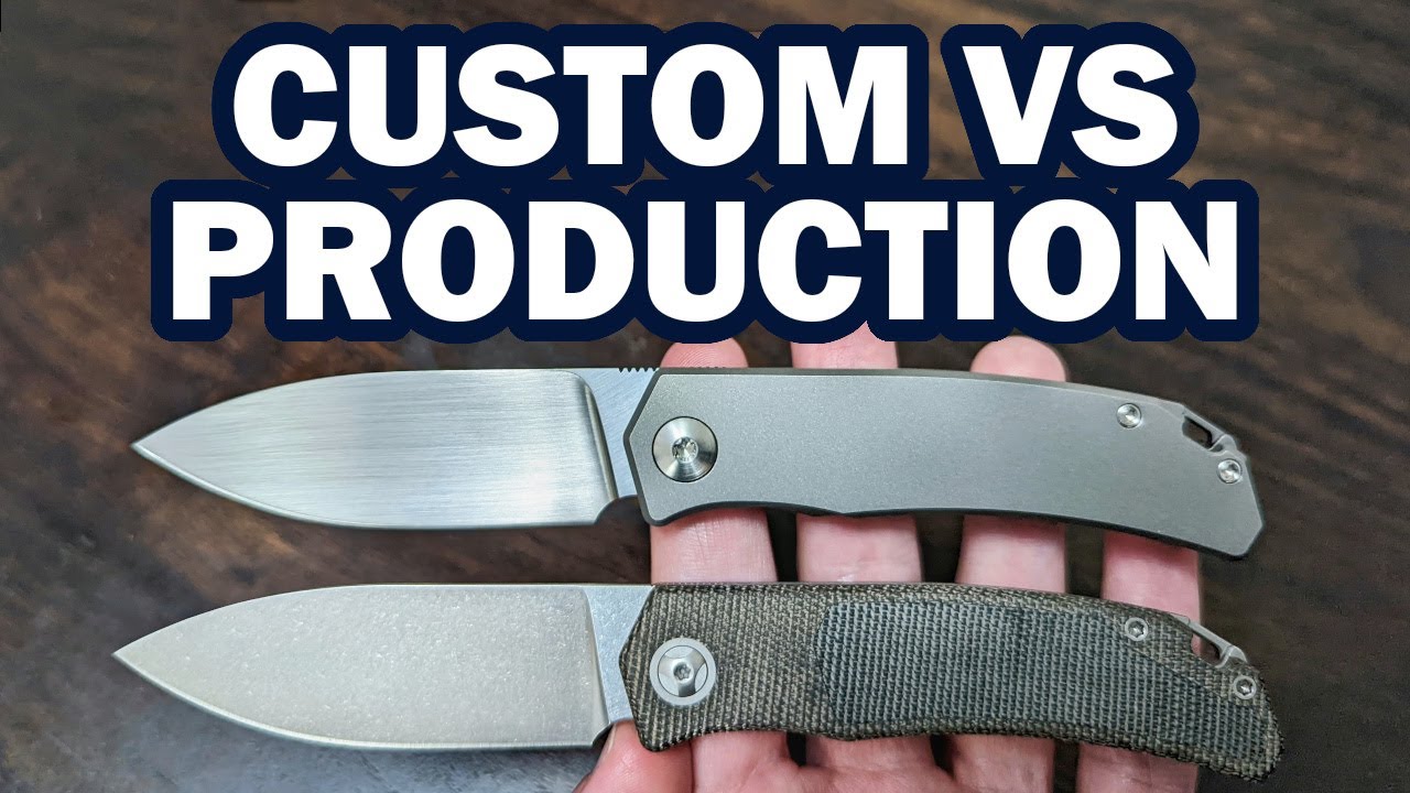 Urban EDC LC vs Trevor Burger Urban SFL - Small Details Review & Comparison - Custom vs Production