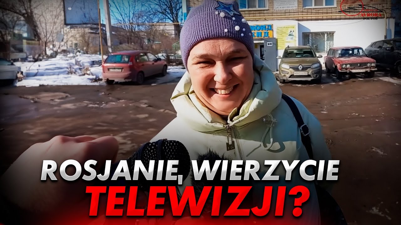 Dzień dobry, czy wierzycie telewizji? Sondaż w Rosji