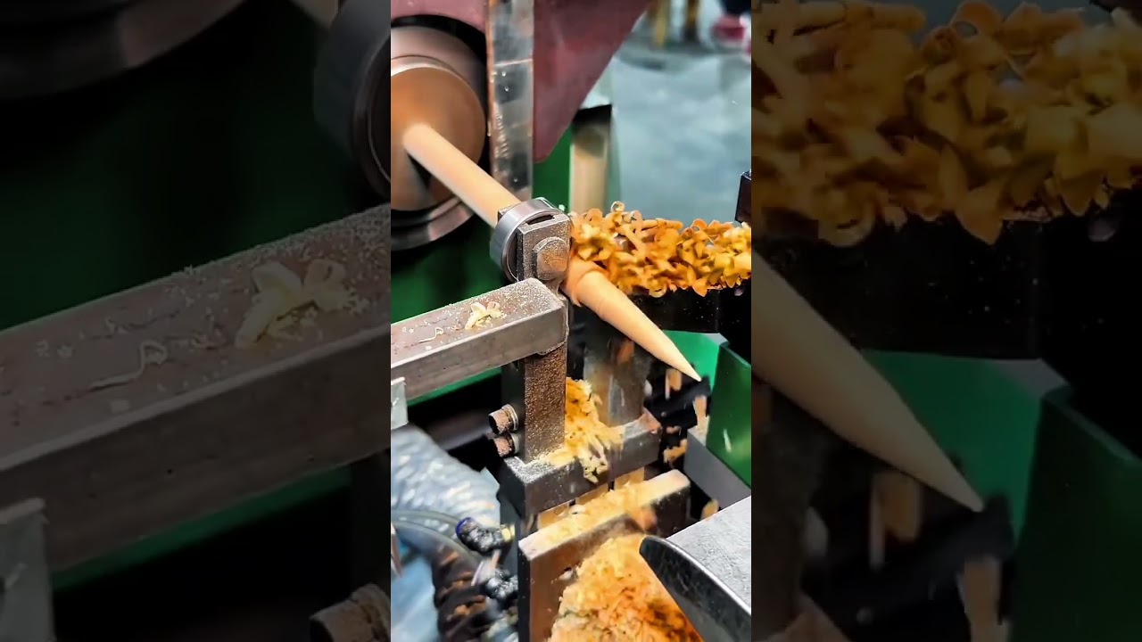 Wood Shaped Carving Process- Goodtools and machinery make work easy