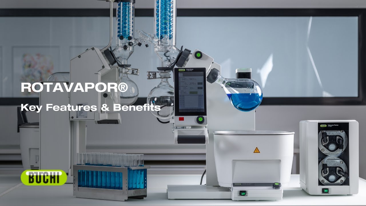 Key Features & Benefits of the BUCHI Rotavapor R-300