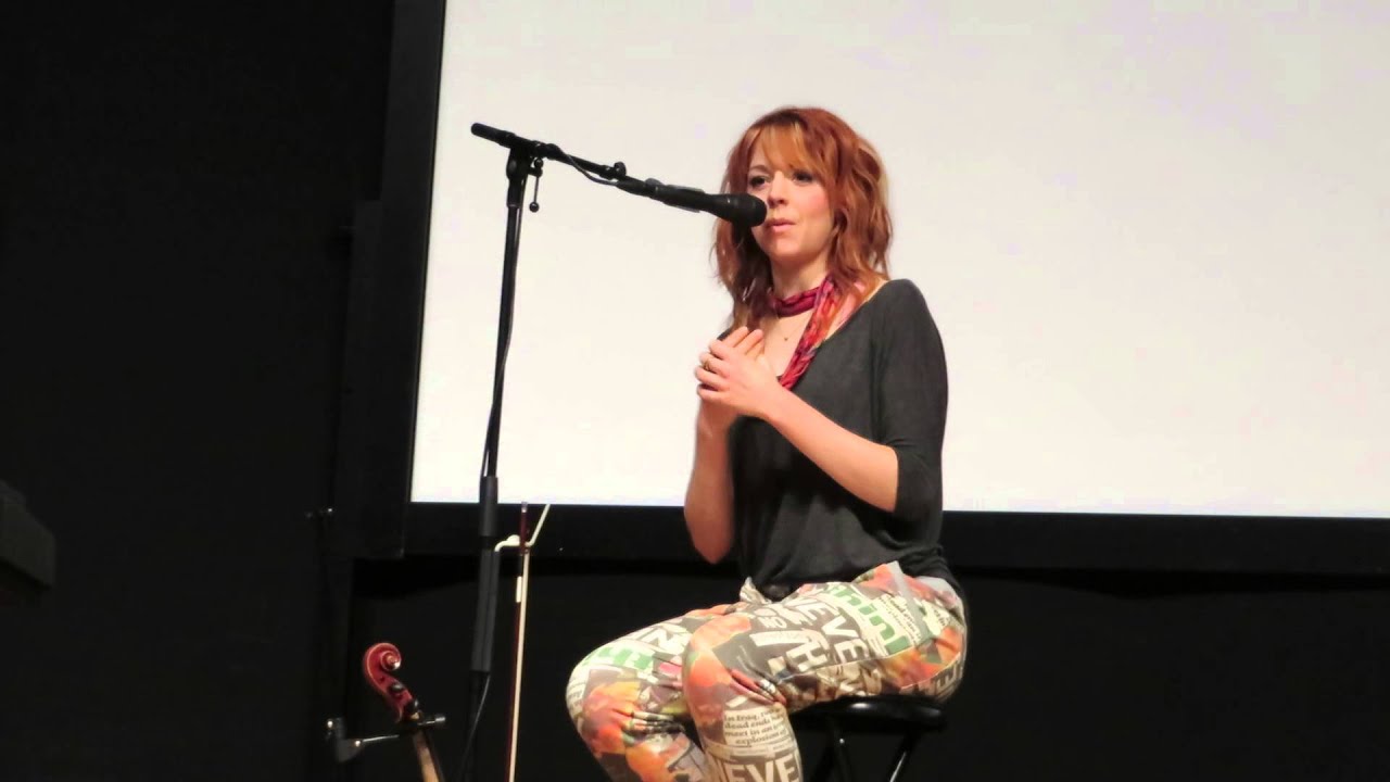 Lindsey Stirling - QA and Sound check. Milan, 28 October 2014