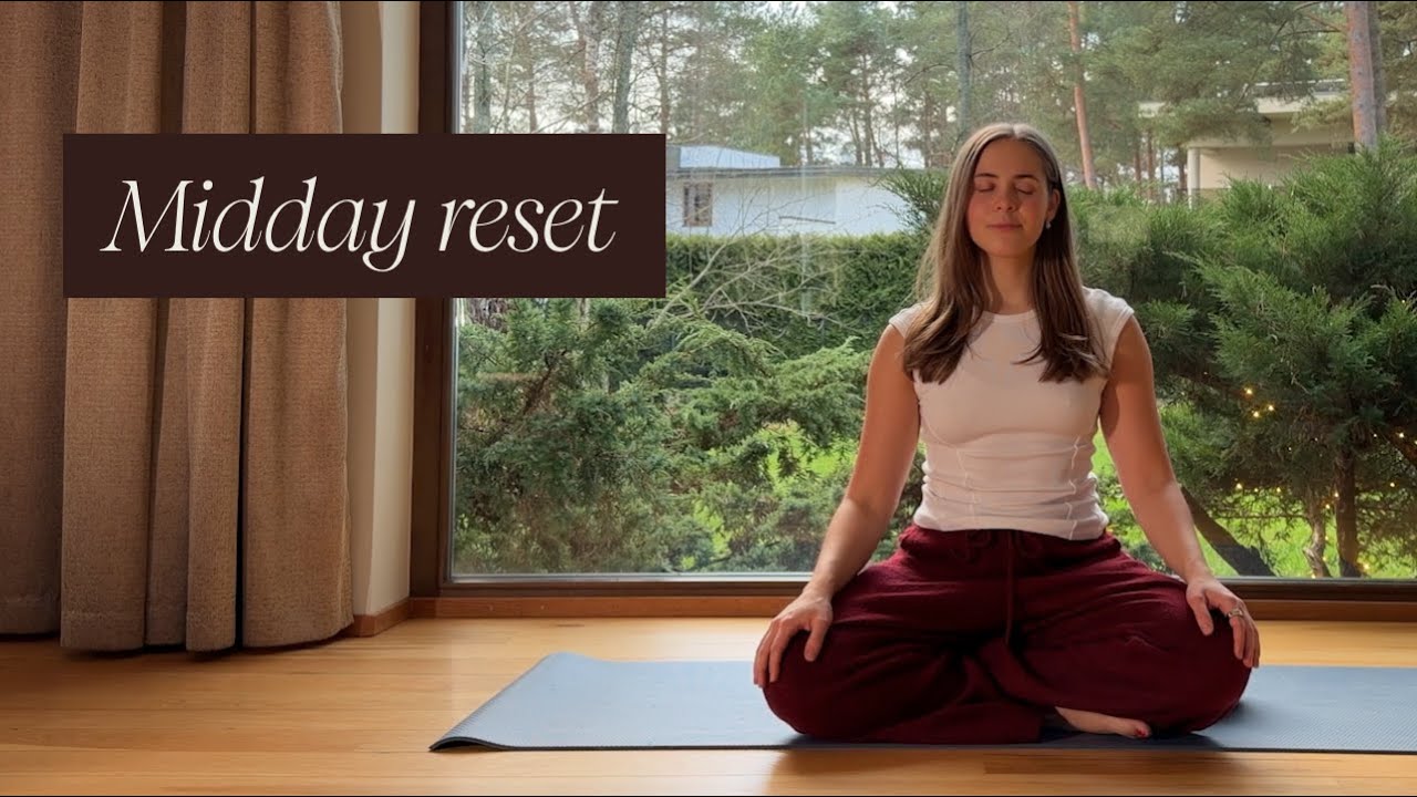 Midday Reset for Stress & Focus | 8-Min Nervous System Break