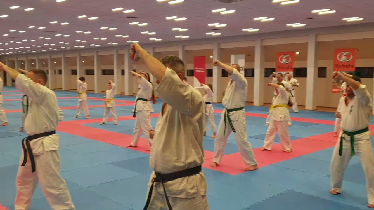 SEMINARY Dojo STARA WIEŚ  3-5.12.2021-Shihan Włodzimierz Weselski-Kykushin Karate Kępno