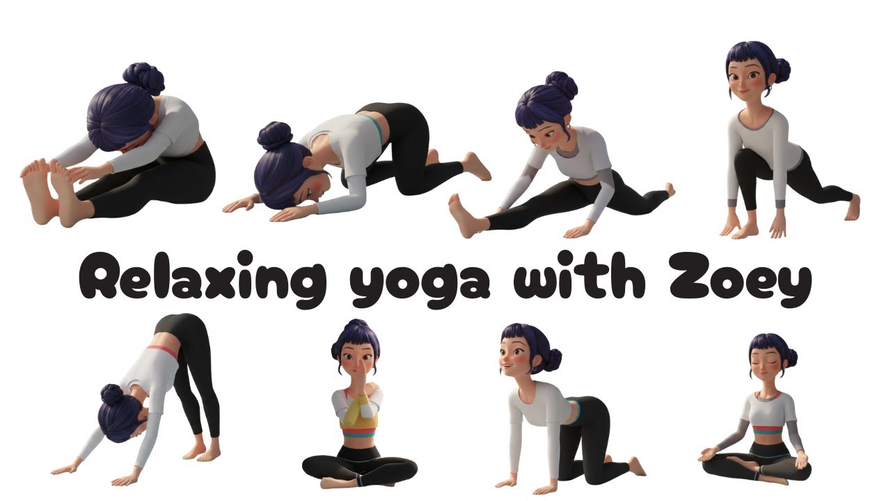 Yoga for Overthinking with Zoey | Yoga for Children | Yoga Simple | Kpop Demon Hunter Yoga