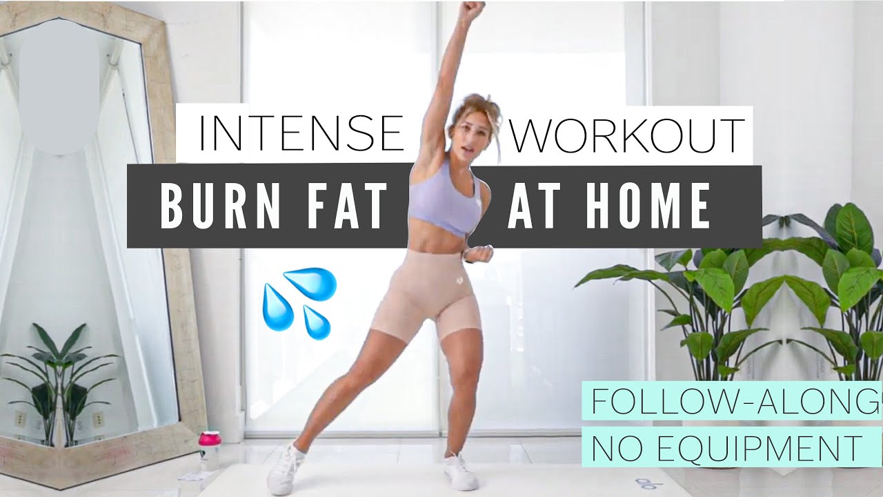 INTENSE 15 MINS CARDIO - Fat Burning WORKOUT 🔥