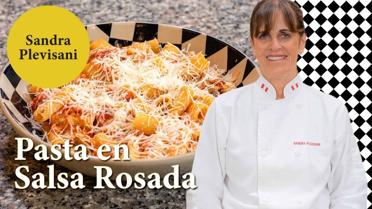 Pasta en Salsa Rosada con Champiñones | @Sandra Plevisani