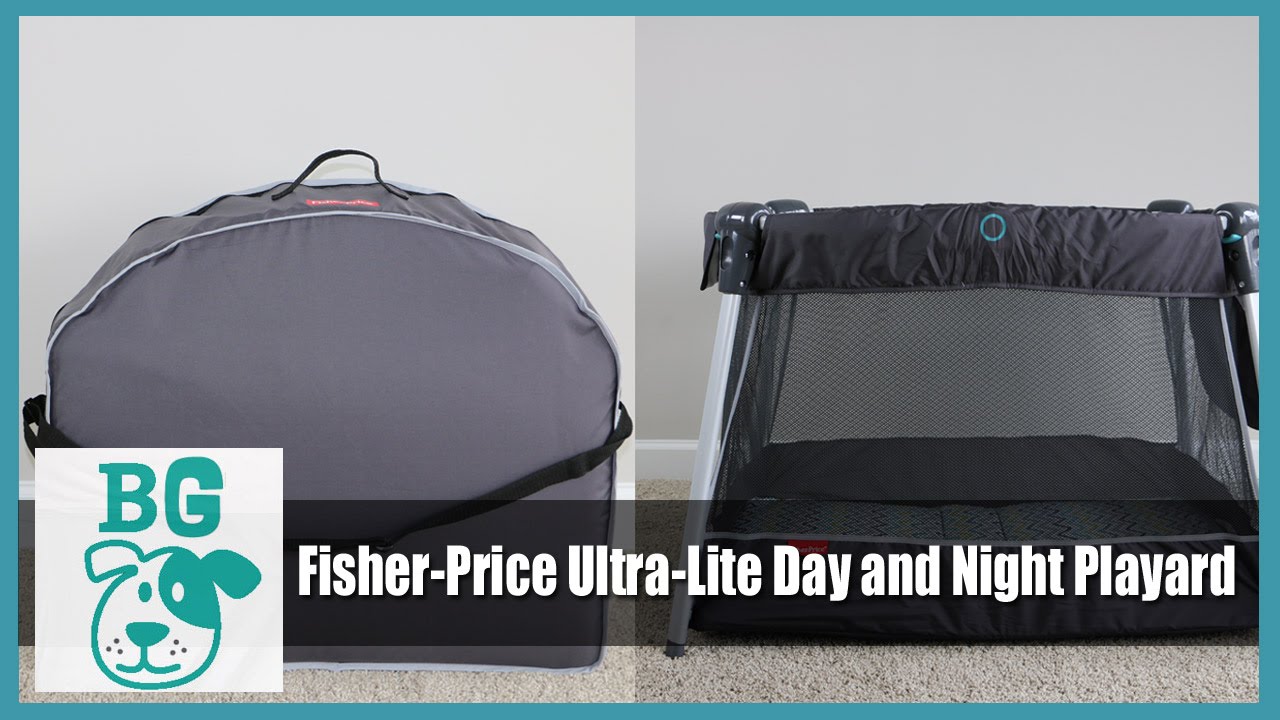 Обзор BG: Манеж Fisher Price Ultra Lite Day and Night