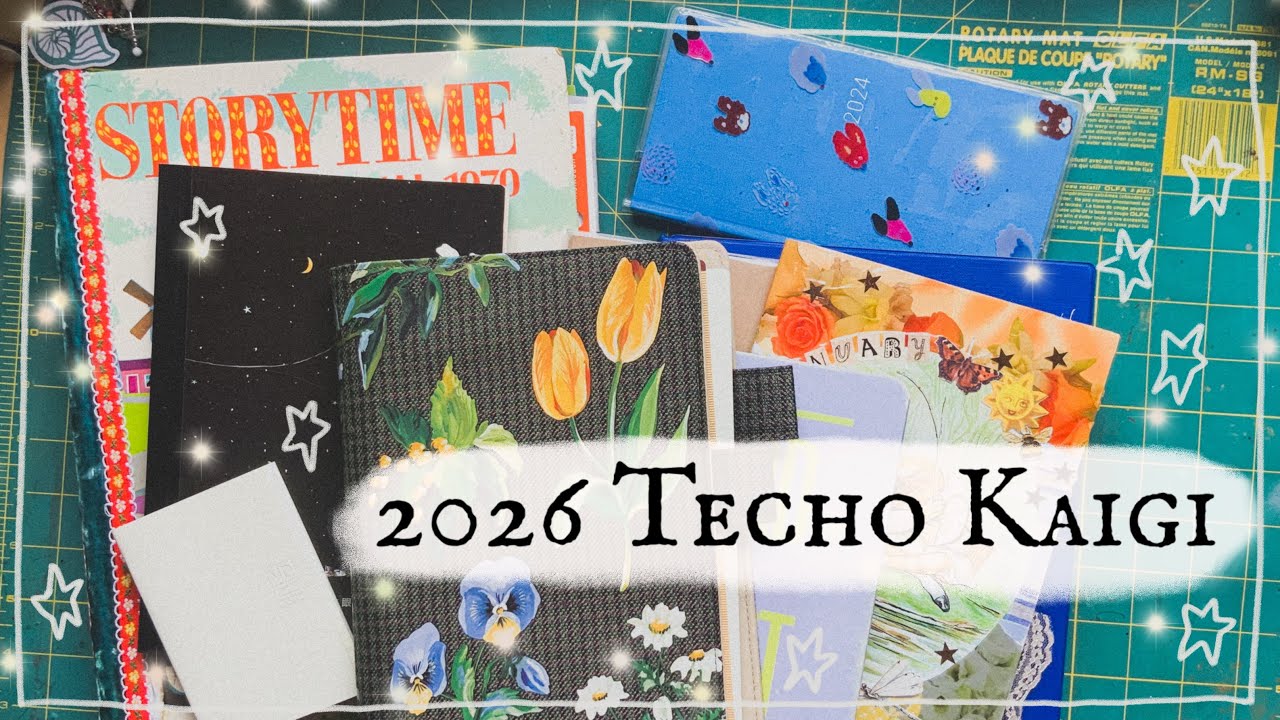Techo Kaigi 2026 — Мой список ежедневников и планировщиков на этот год.