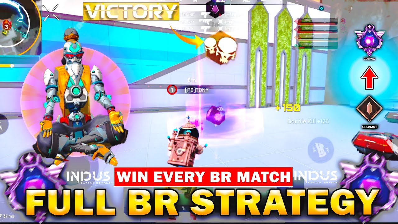 Win Every Br Match in Indus Battle Royale || How to win every Match in Indus Game Full Strategy!