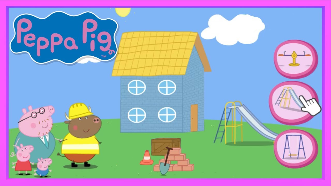 Peppa Pig House Building Game