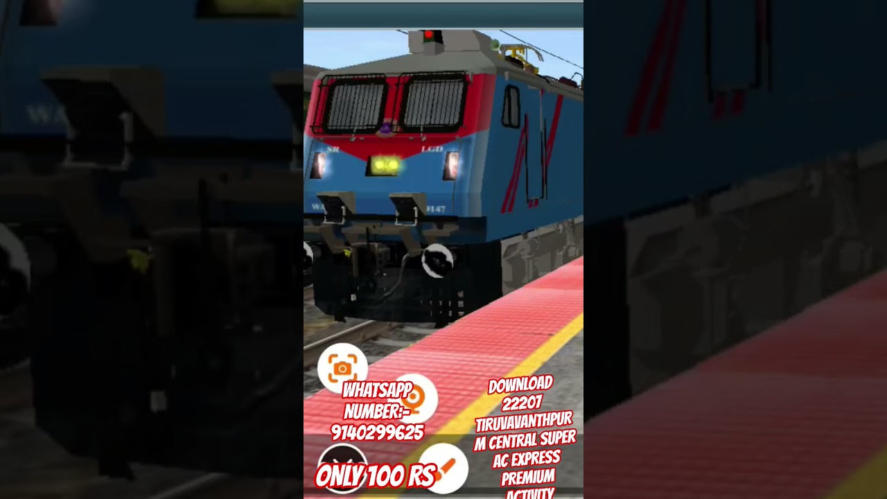 DOWNLOAD 22207 TIRUVAVANTHPURM CENTRAL SUPER AC EXPRESS PREMIUM ACTIVITY IN 100 RS /