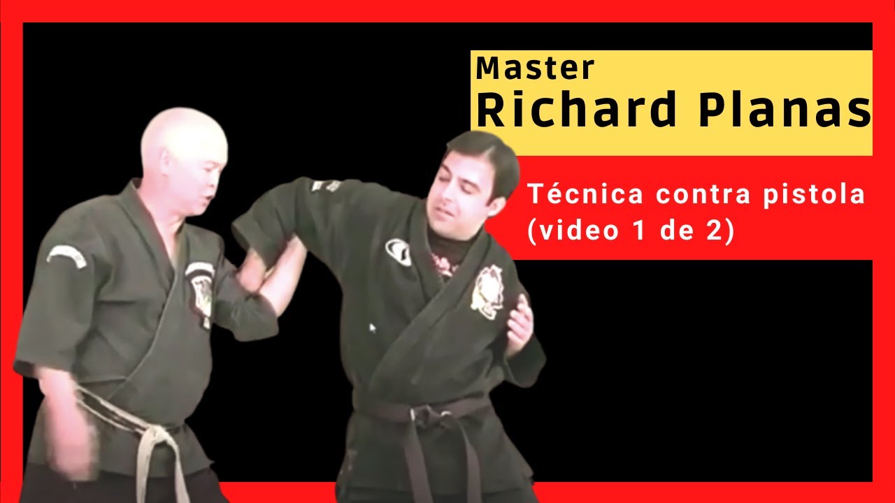 Técnica contra pistola (video 1 de 2). Maestro Richard Planas