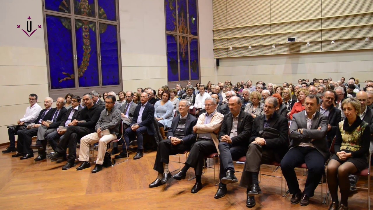 Acte de reconeixement als 25 anys al servei de la UdL
