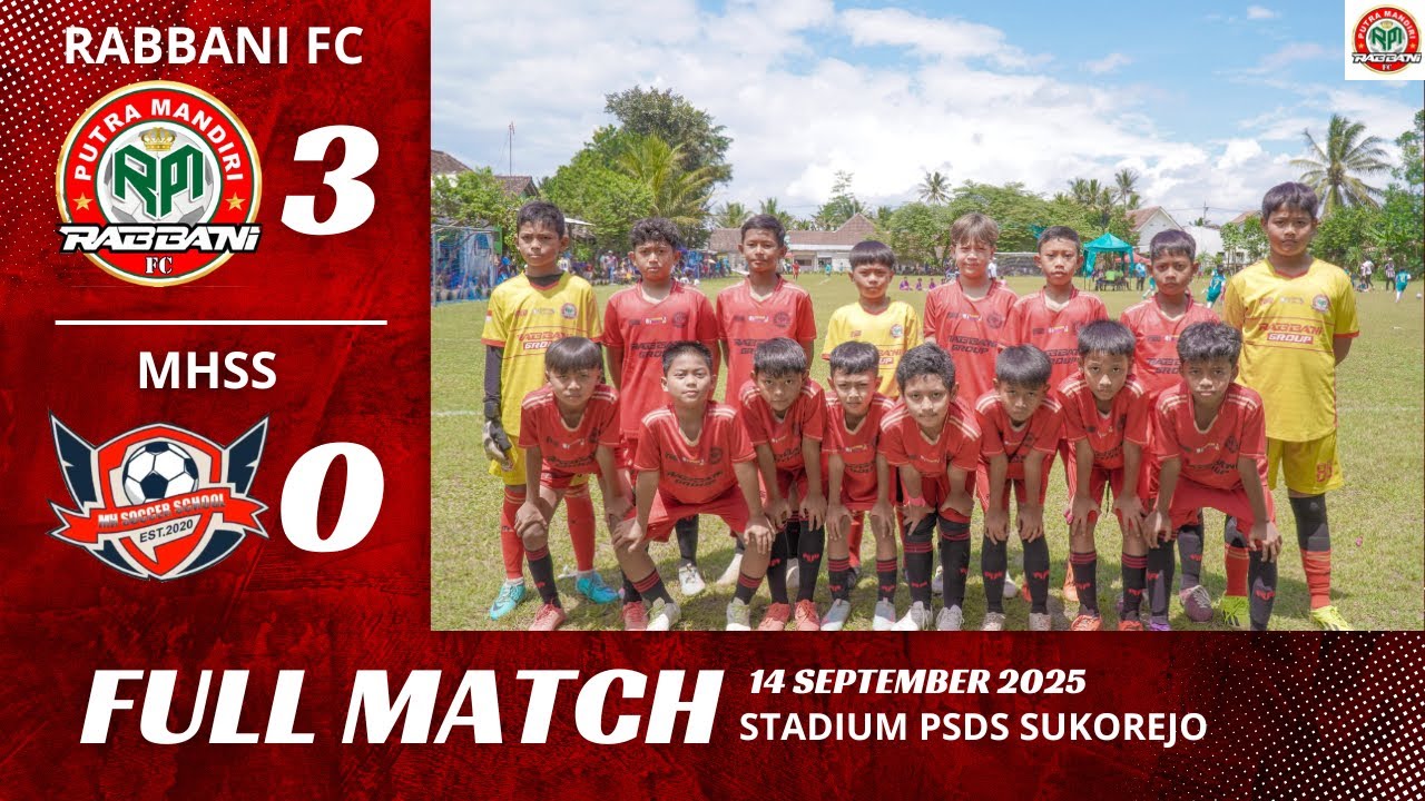 ELMUONE ANNIVERSARY CUP | RABBANI FC VS MHSS | 14 SEPTEMBER 2025