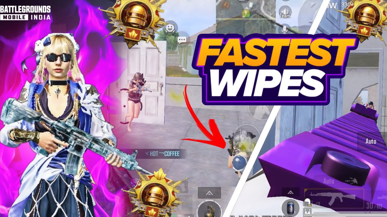 Fastest Squad Wipes in the *new* EVENT | BGMI