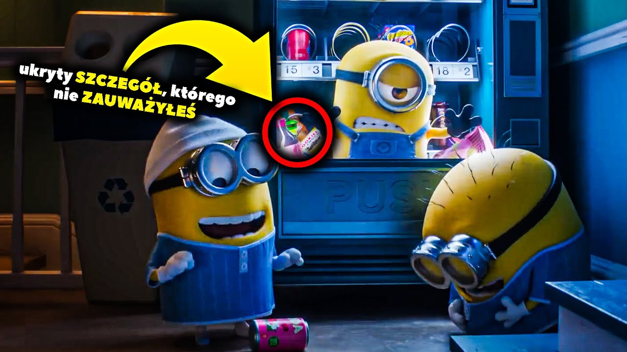 Wszystkie DETALE, kt&oacute;re przegapiłeś w GRU I MINIONKI: POD PRZYKRYWKĄ / DESPICABLE ME 4 TRAILER