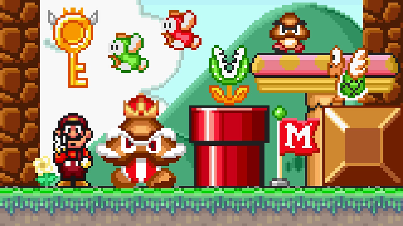 Super Mario Bros. S (Fan Game) The All-Stars Update #2. ᴴᴰ