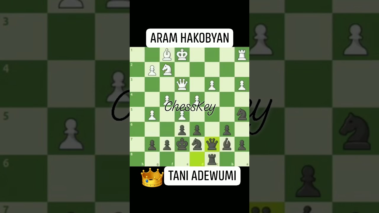 Tani Adewumi beats Aram Hakobyan 