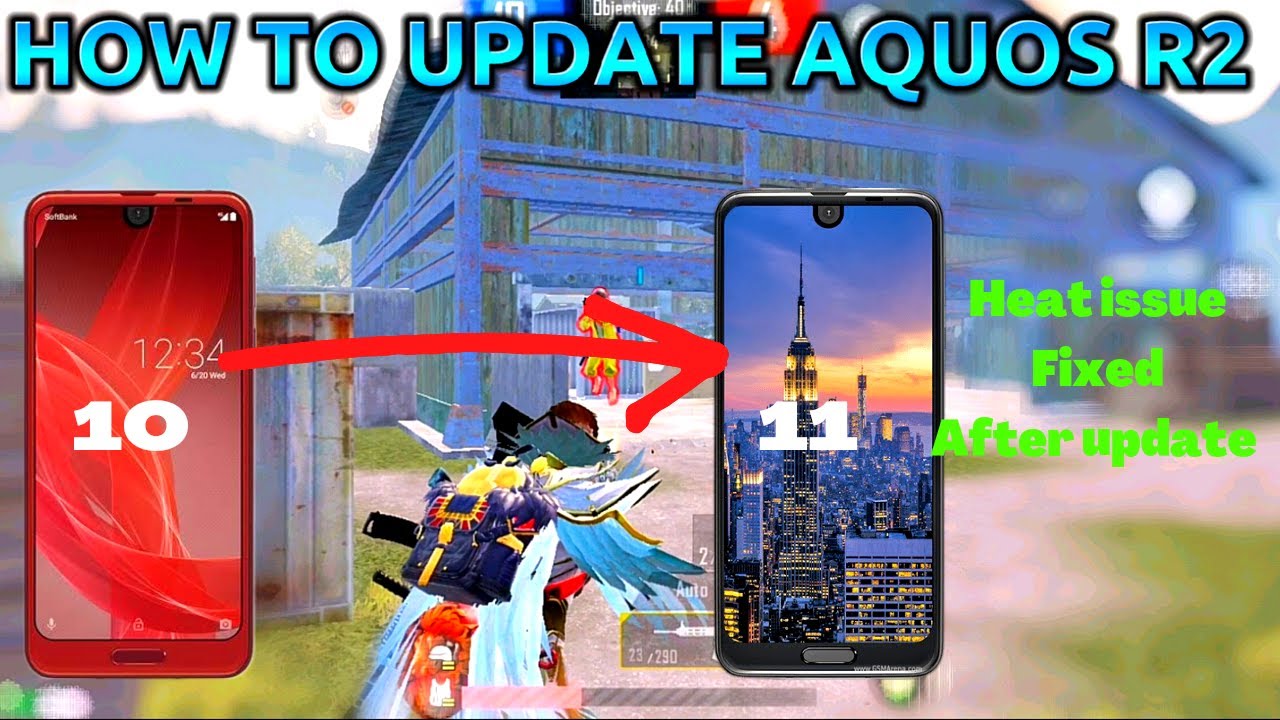 How to update Aquos r2,r3,Xz3 android 10 to 11 😱