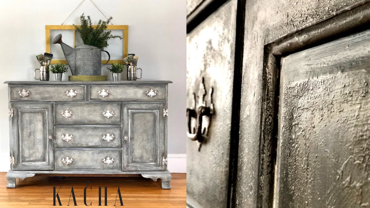 How to create Texture with Chalk Paint