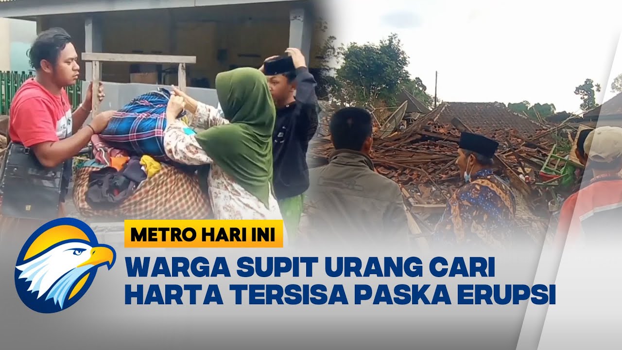 Warga Supit Urang Kembali Cari Harta yang Tersisa [Metro Hari Ini]