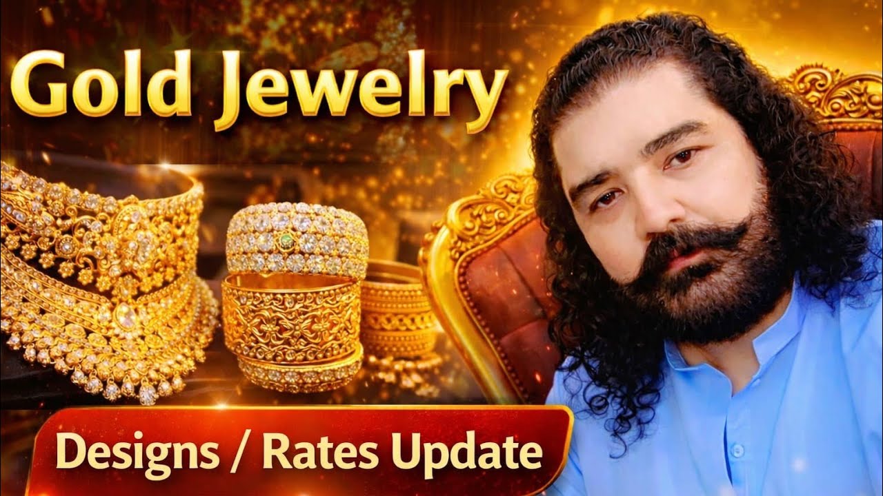 Latest Gold Jewelry Designs & Gold Rate Update Live | Today Gold Price Pakistan