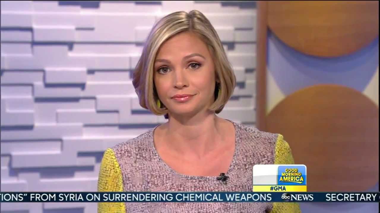 Linzie Janis - gorgeous blonde reporter - Good Morning America