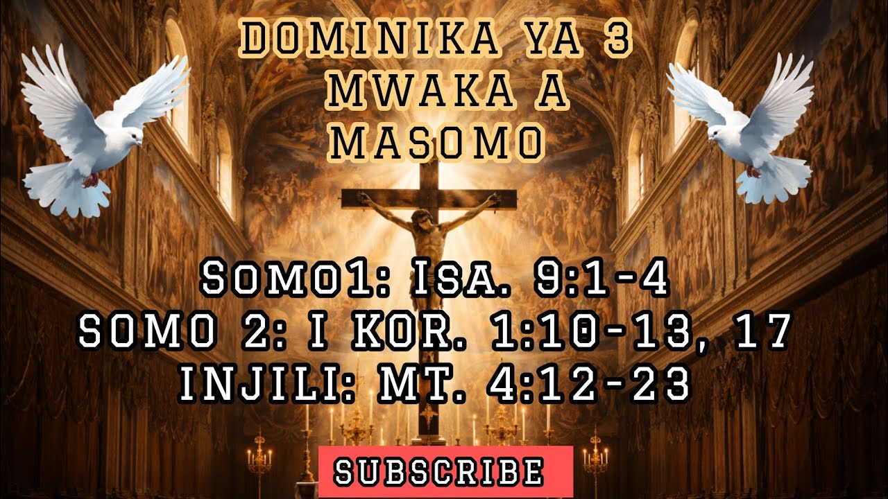 #LIVE MISA TAKATIFU DOMINIKA YA NENO  LA MUNGU  25/01/2026 LONGUO