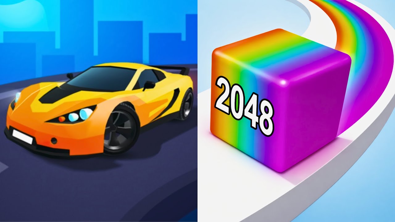 What Happens When You Play Jelly Run 2048 and Race Master Back to Back