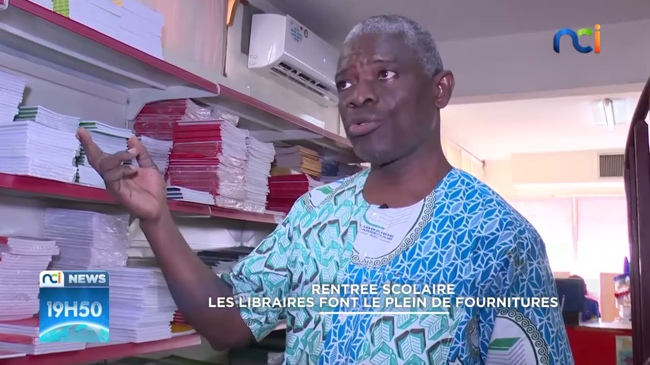 NCI News | Rentée scolaire : les libraires font le plein de fournitures