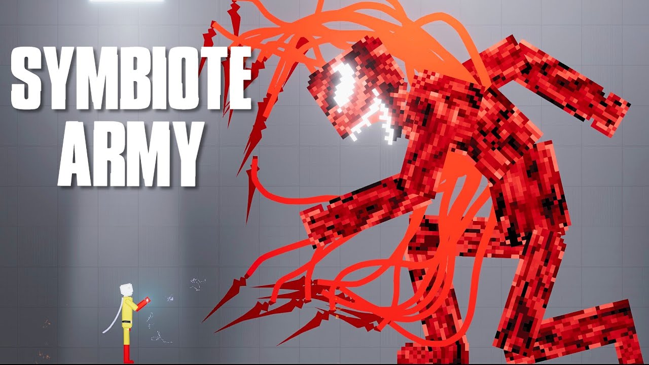 SAITAMA vs Symbiote Army Part.1 [Symbiote Mod]